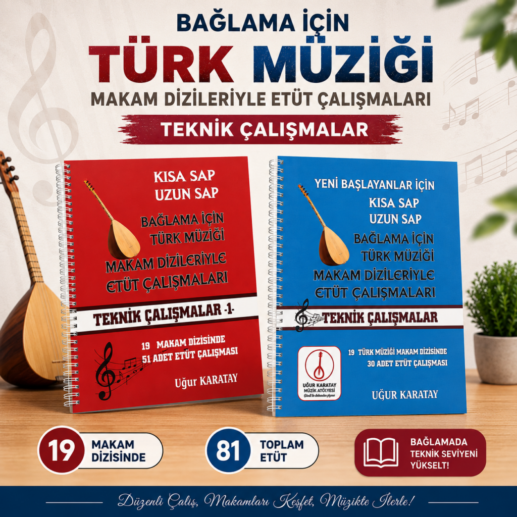 1. ve 2. Bağlama Kitabı Birlikte Set